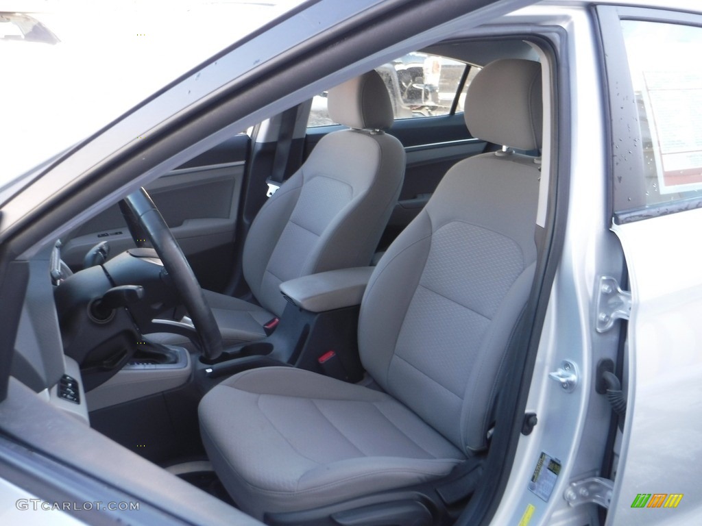2019 Elantra Value Edition - Symphony Silver / Gray photo #21