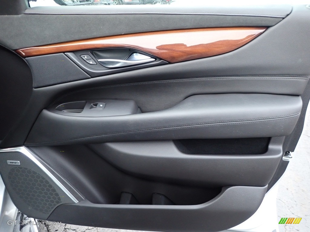 2019 Cadillac Escalade ESV Luxury 4WD Jet Black Door Panel Photo #143638931