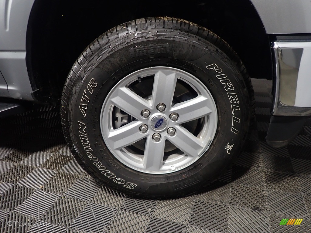 2021 F150 XL SuperCrew 4x4 - Iconic Silver / Medium Dark Slate photo #40