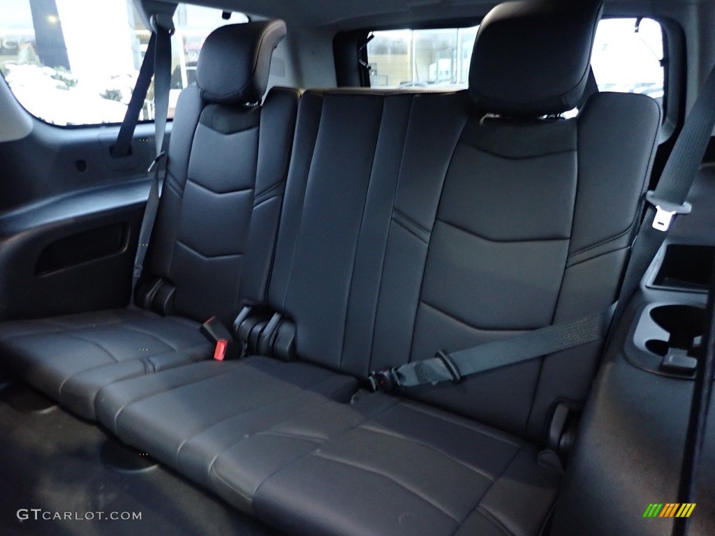 Jet Black Interior 2019 Cadillac Escalade ESV Luxury 4WD Photo #143639135