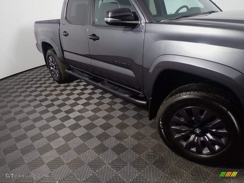 2021 Tacoma Limited Double Cab 4x4 - Magnetic Gray Metallic / Black photo #7