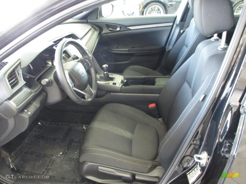 2017 Honda Civic Sport Hatchback Front Seat Photo #143640387