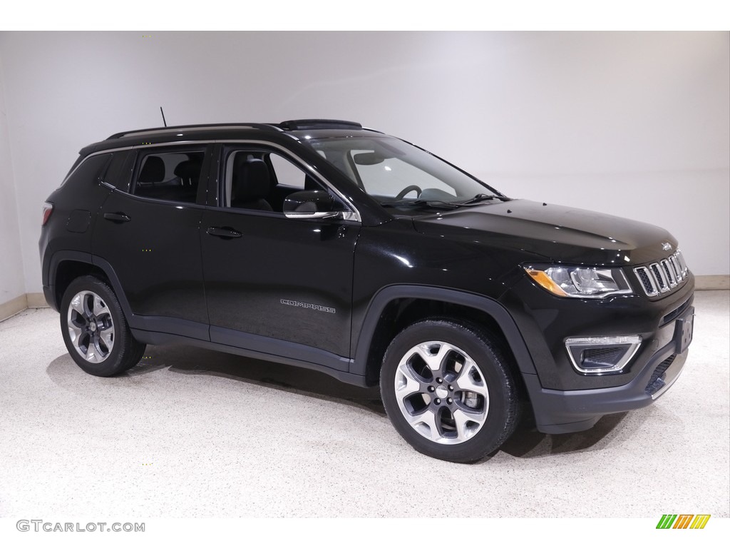 Diamond Black Crystal Pearl Jeep Compass