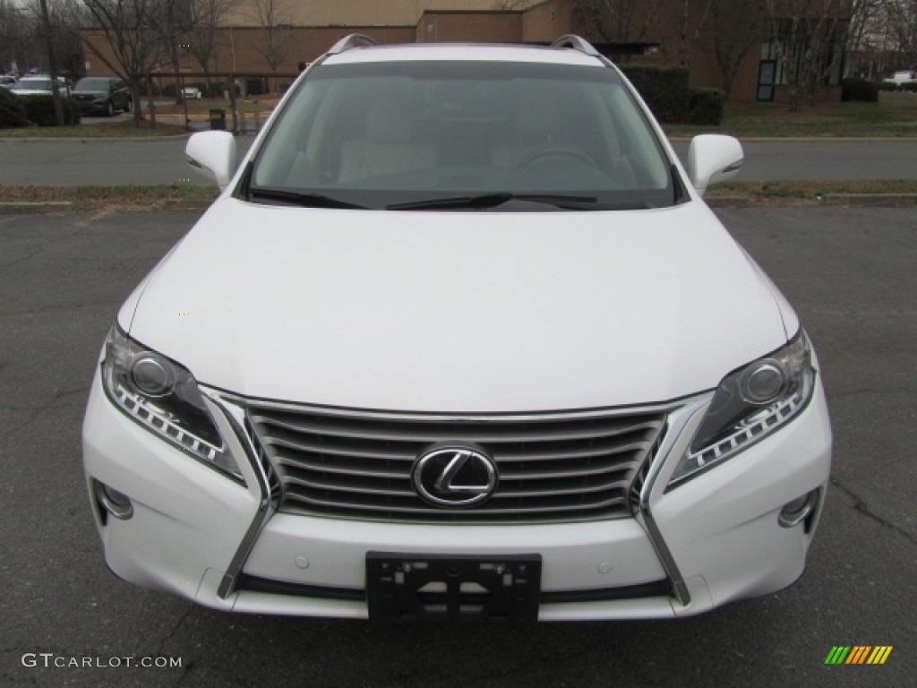 2013 RX 350 AWD - Starfire White Pearl / Parchment/Espresso Birds Eye Maple photo #5