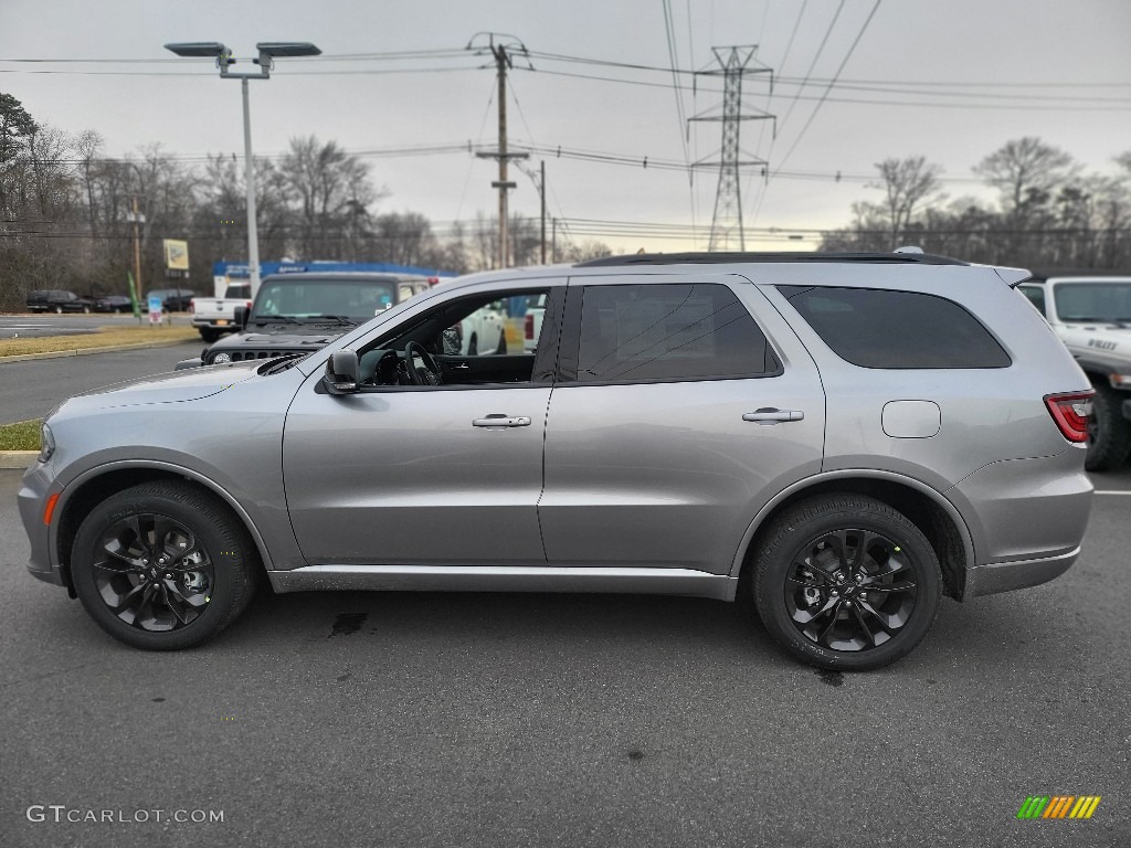 2021 Durango GT AWD - Billet Silver Metallic / Black photo #3