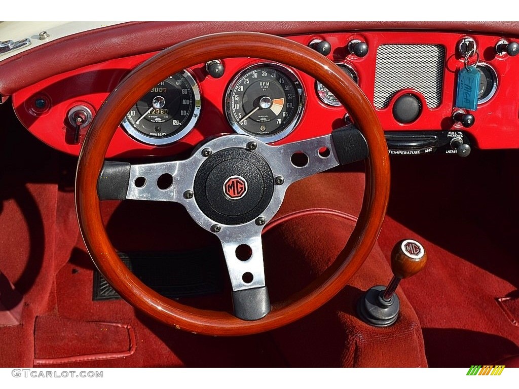 1959 MG MGA Roadster Steering Wheel Photos