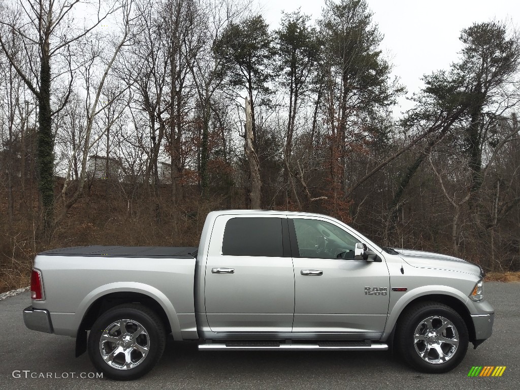 Bright Silver Metallic 2016 Ram 1500 Laramie Crew Cab 4x4 Exterior Photo #143641912