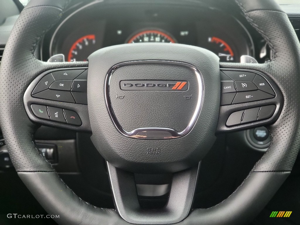 2021 Durango GT AWD - Billet Silver Metallic / Black photo #8