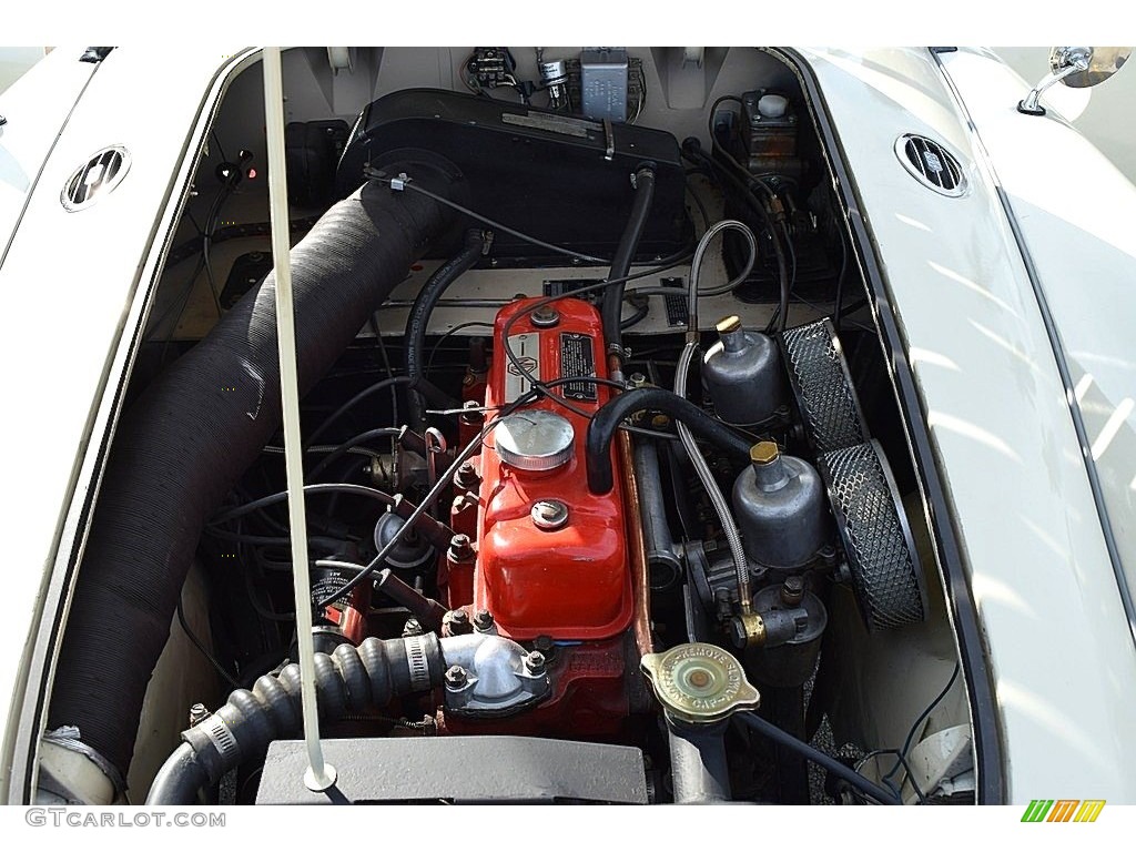 1959 MGA Roadster - Old English White / Red photo #21