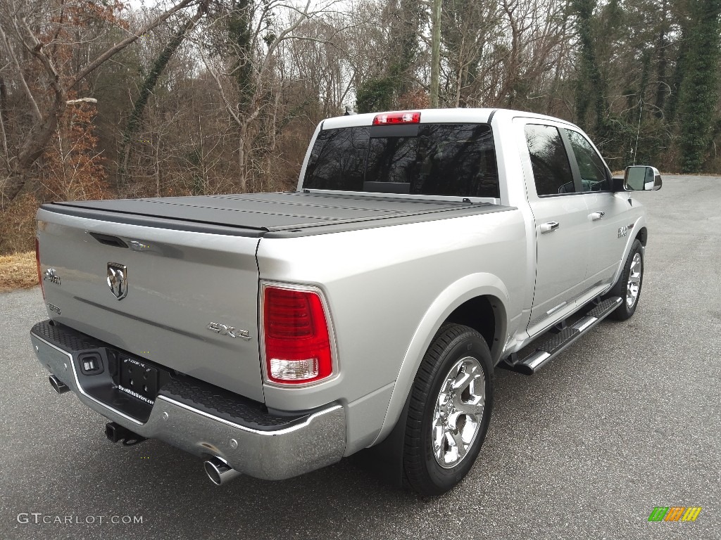 Bright Silver Metallic 2016 Ram 1500 Laramie Crew Cab 4x4 Exterior Photo #143641945