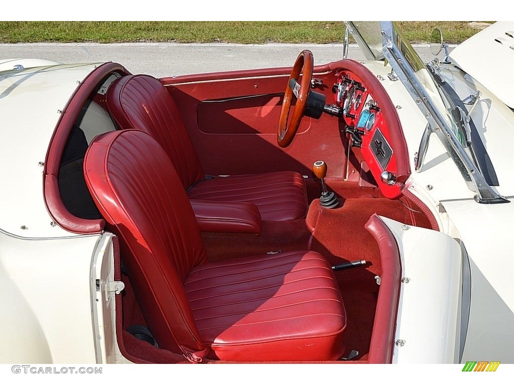Red Interior 1959 MG MGA Roadster Photo #143642164