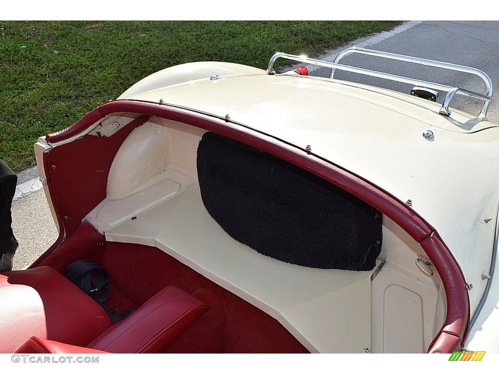 Red Interior 1959 MG MGA Roadster Photo #143642224