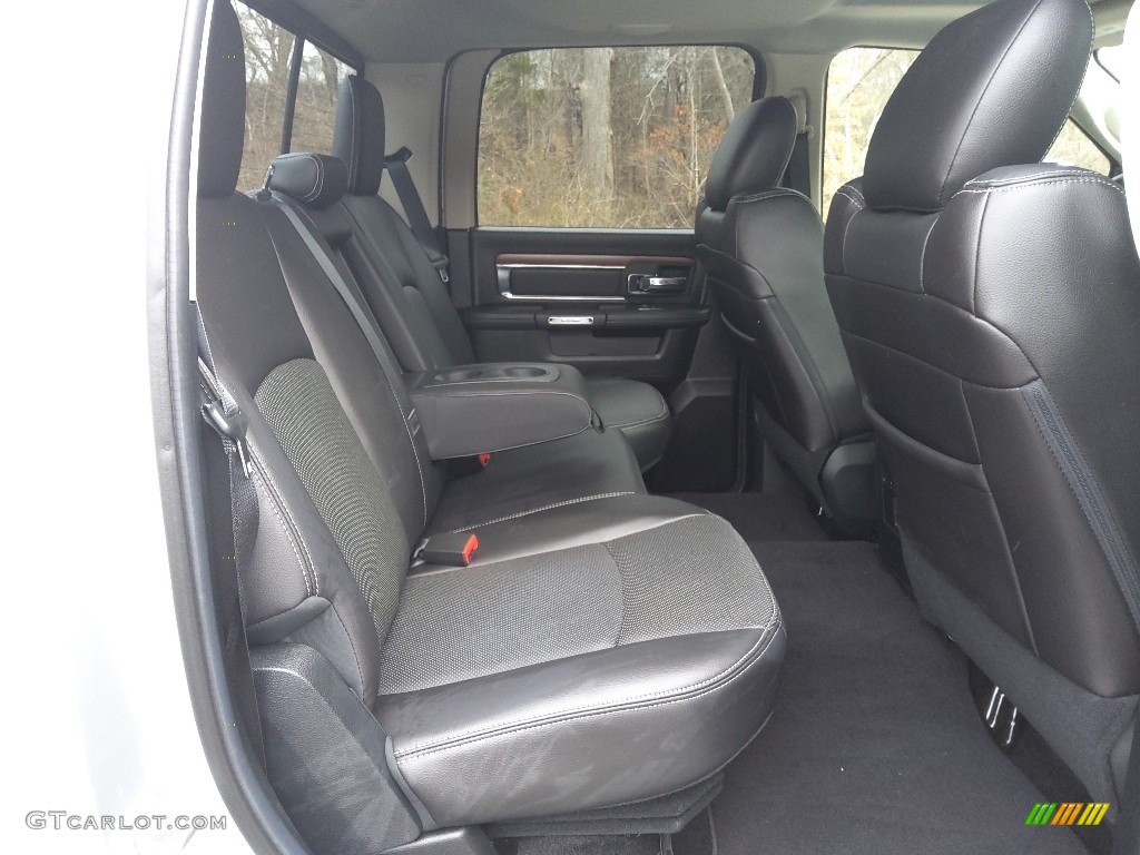 2016 Ram 1500 Laramie Crew Cab 4x4 Rear Seat Photo #143642284