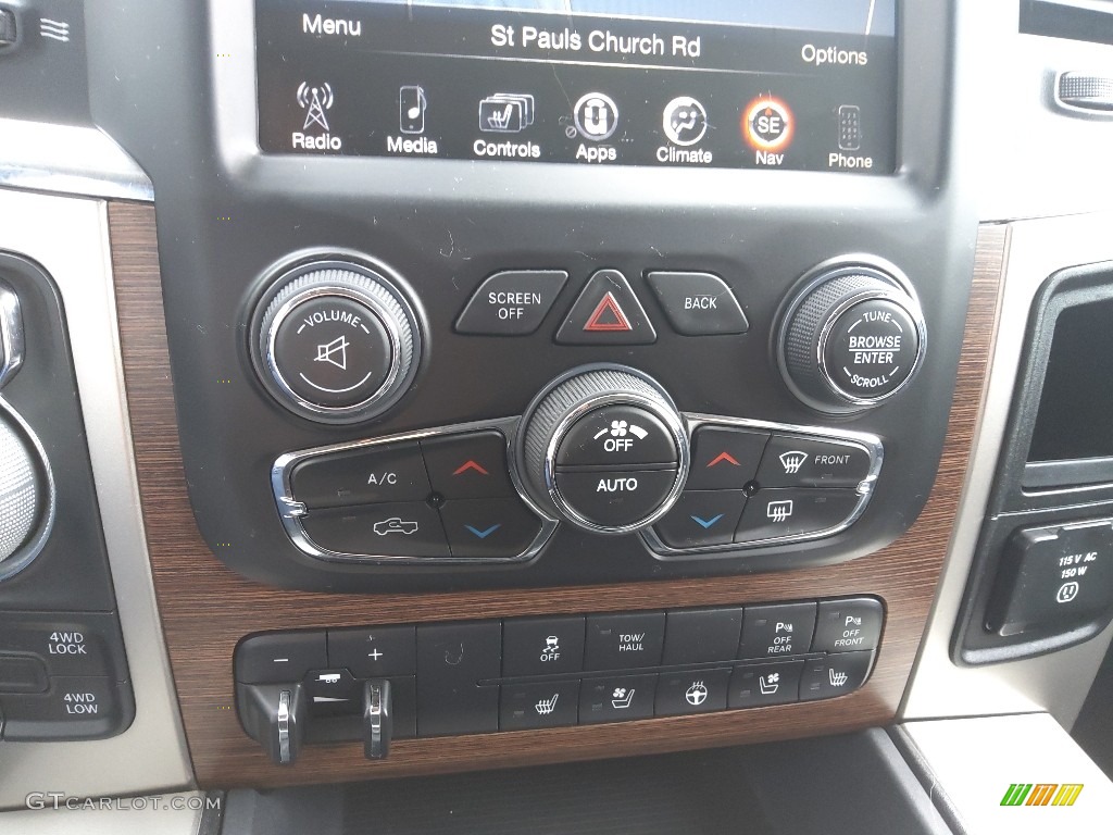 2016 Ram 1500 Laramie Crew Cab 4x4 Controls Photo #143642641