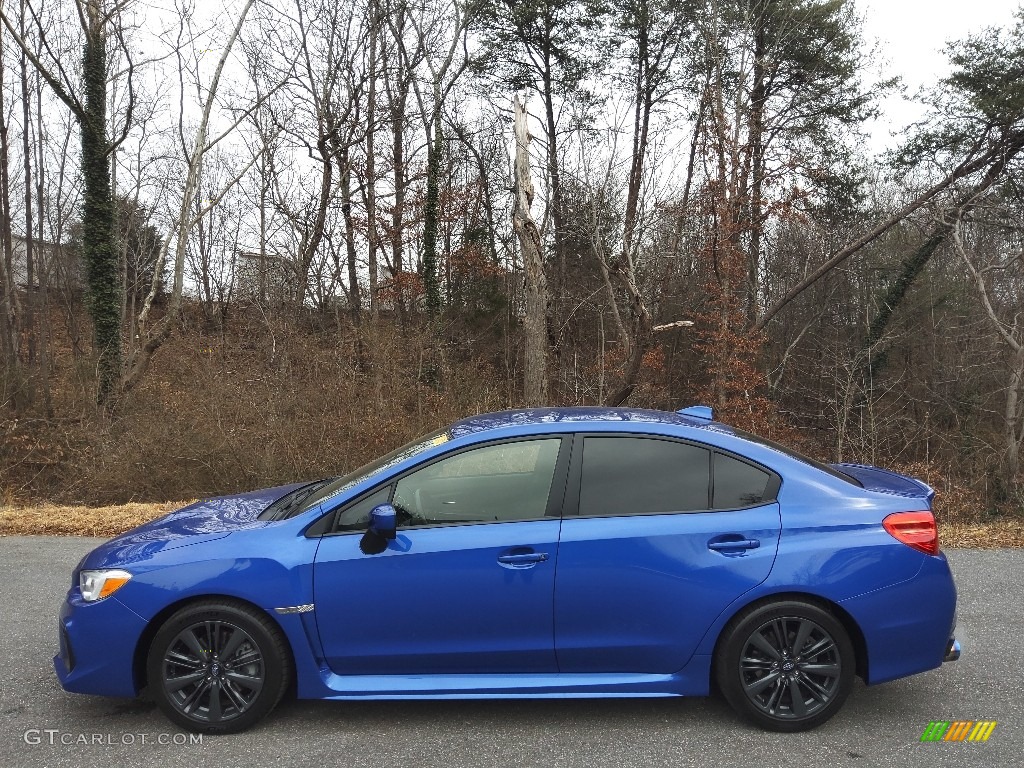 WR Blue Pearl 2019 Subaru WRX Standard WRX Model Exterior Photo #143642857