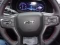 Jet Black/­Victory Red Steering Wheel Photo for 2022 Chevrolet Suburban #143643109