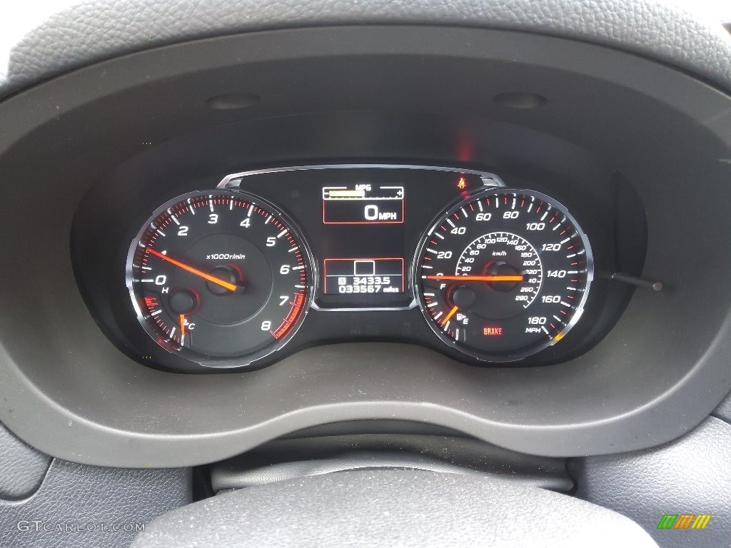 2019 Subaru WRX Standard WRX Model Gauges Photo #143643403
