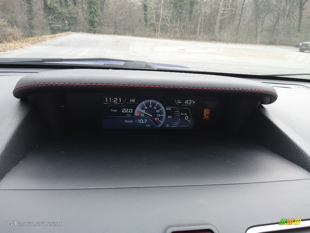 2019 Subaru WRX Standard WRX Model Gauges Photos
