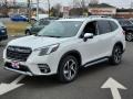 2022 Crystal White Pearl Subaru Forester Touring  photo #1