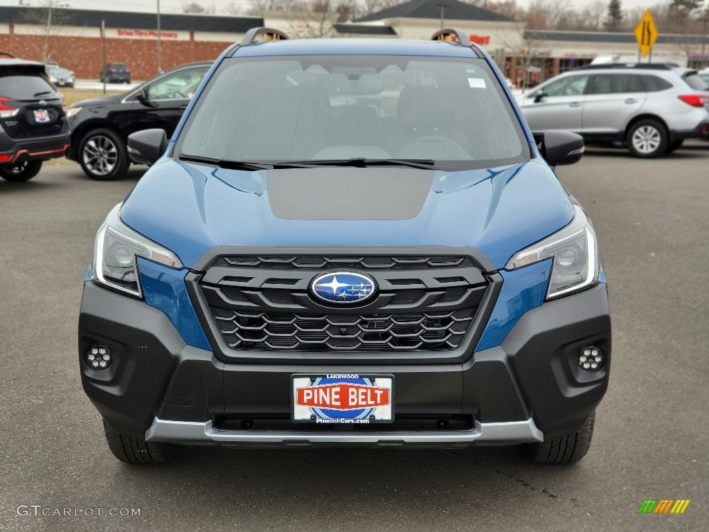 2022 Geyser Blue Subaru Forester Wilderness 143641386 Photo 2