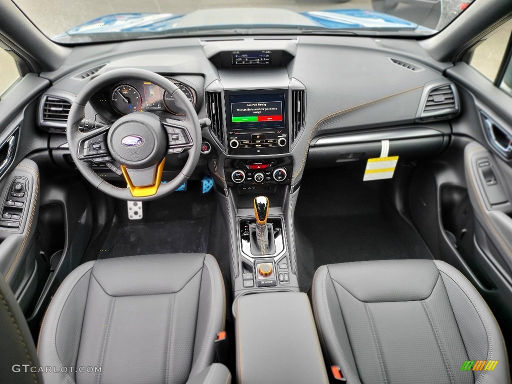Black Interior 2022 Subaru Forester Wilderness Photo #143644360