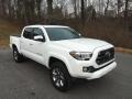 Super White 2016 Toyota Tacoma Limited Double Cab 4x4 Exterior