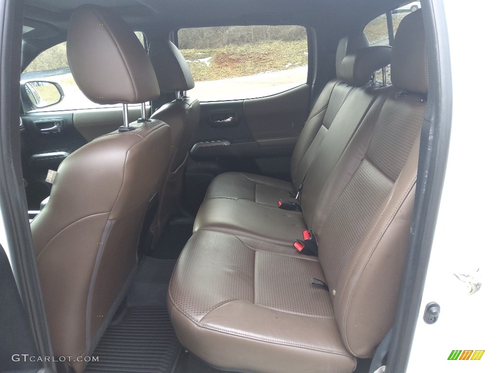 2016 Toyota Tacoma Limited Double Cab 4x4 Rear Seat Photo #143644687