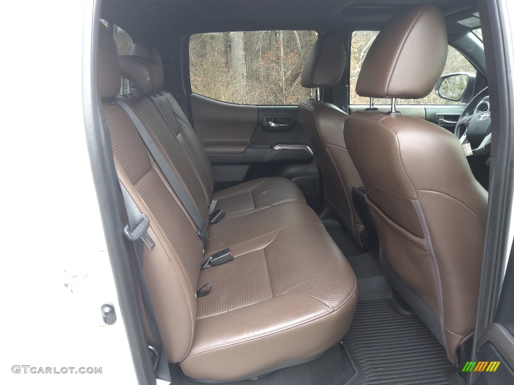 2016 Toyota Tacoma Limited Double Cab 4x4 Rear Seat Photo #143644702