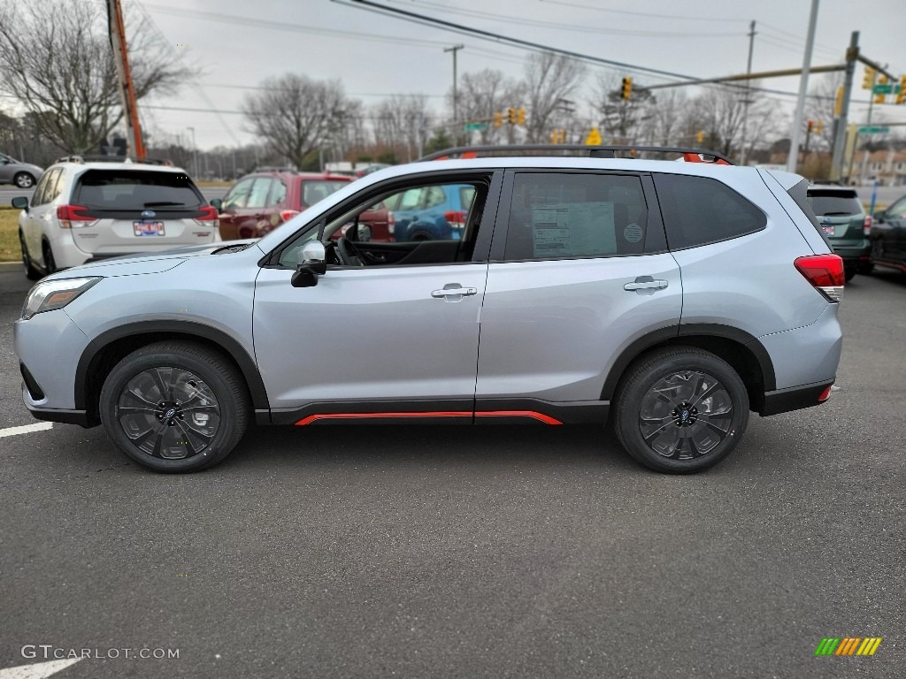 Ice Silver Metallic 2022 Subaru Forester Sport Exterior Photo #143644741