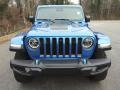 2021 Hydro Blue Pearl Jeep Wrangler Unlimited Rubicon 4xe Hybrid  photo #3