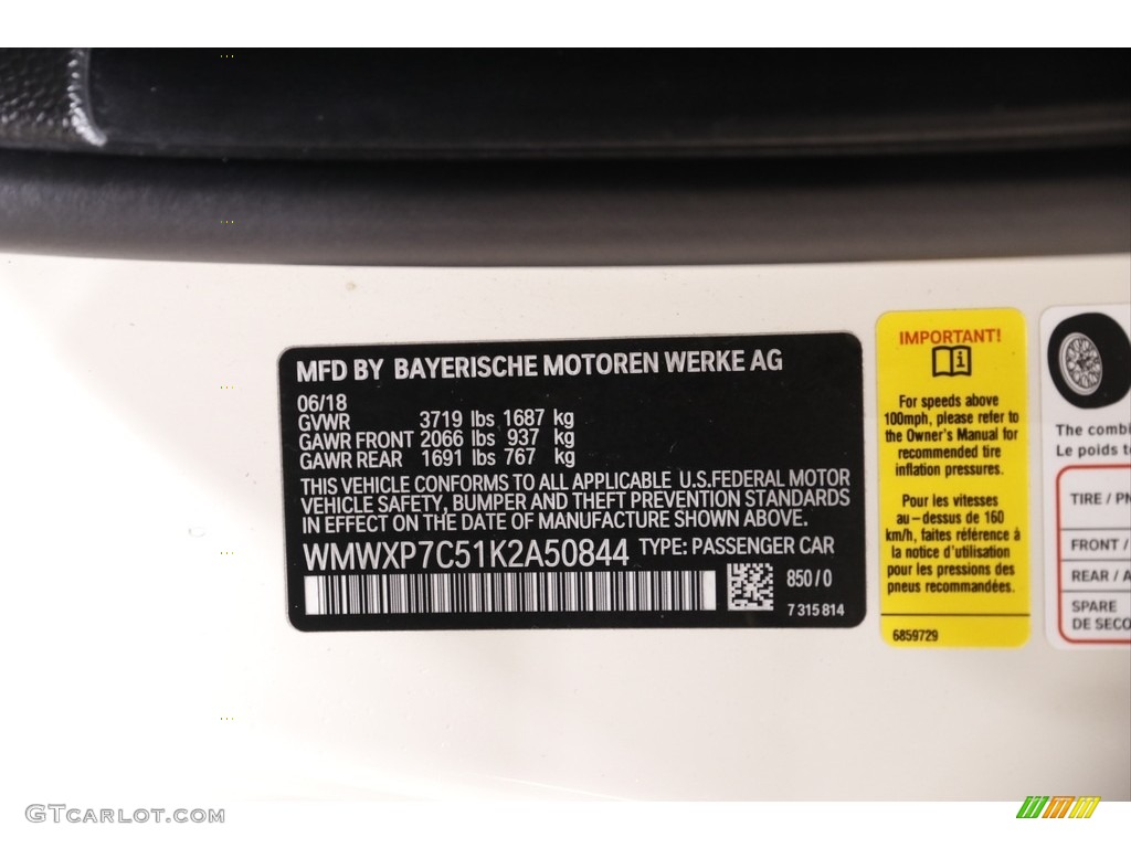 2019 Hardtop Cooper S 2 Door - Pepper White / Carbon Black photo #19