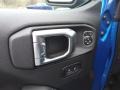 Black 2021 Jeep Wrangler Unlimited Rubicon 4xe Hybrid Door Panel