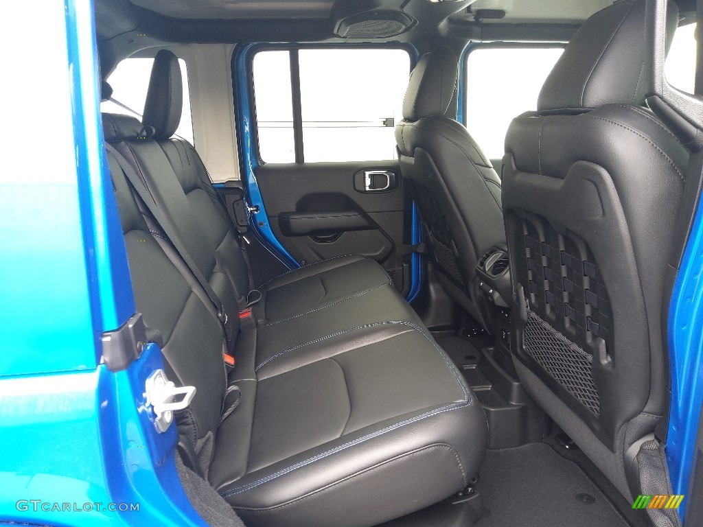 2021 Jeep Wrangler Unlimited Rubicon 4xe Hybrid Rear Seat Photos