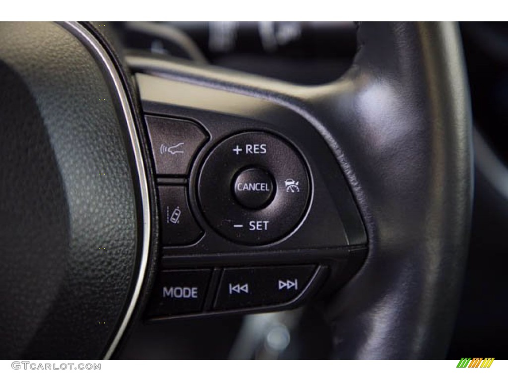 2020 Corolla SE - Classic Silver Metallic / Black photo #17