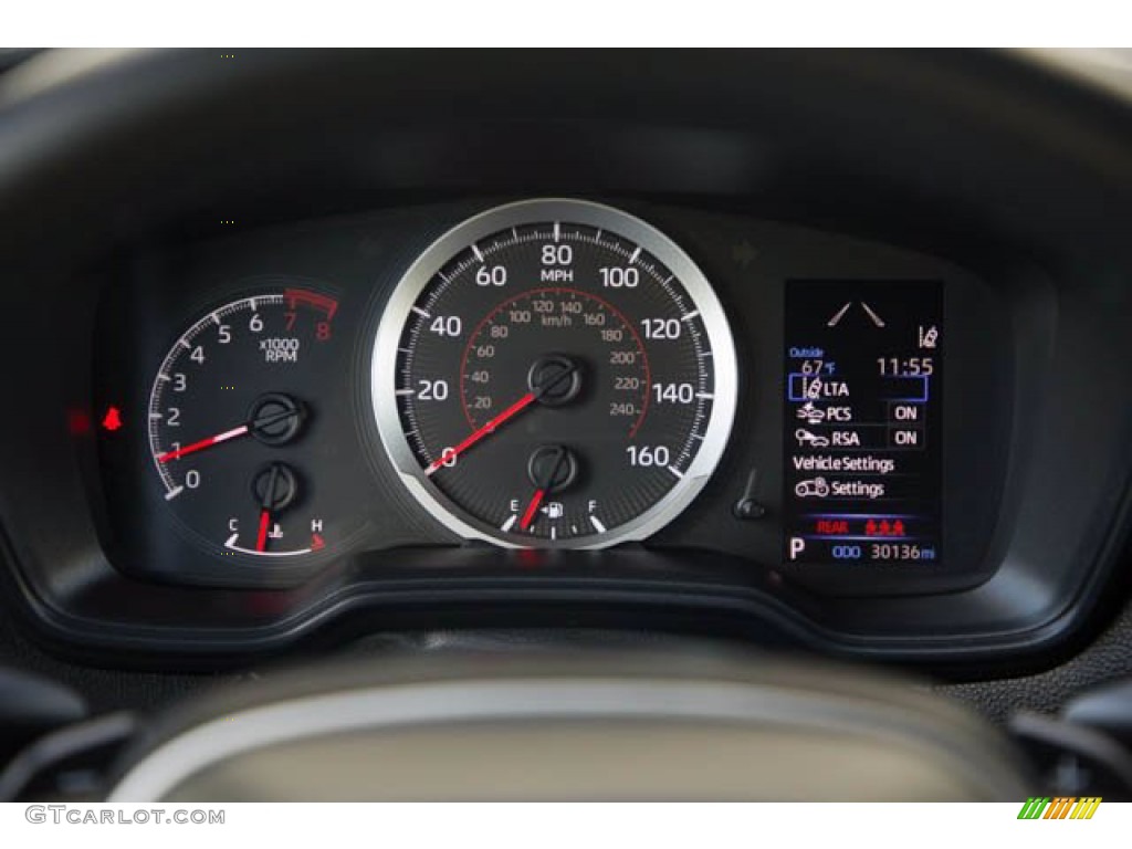 2020 Corolla SE - Classic Silver Metallic / Black photo #27