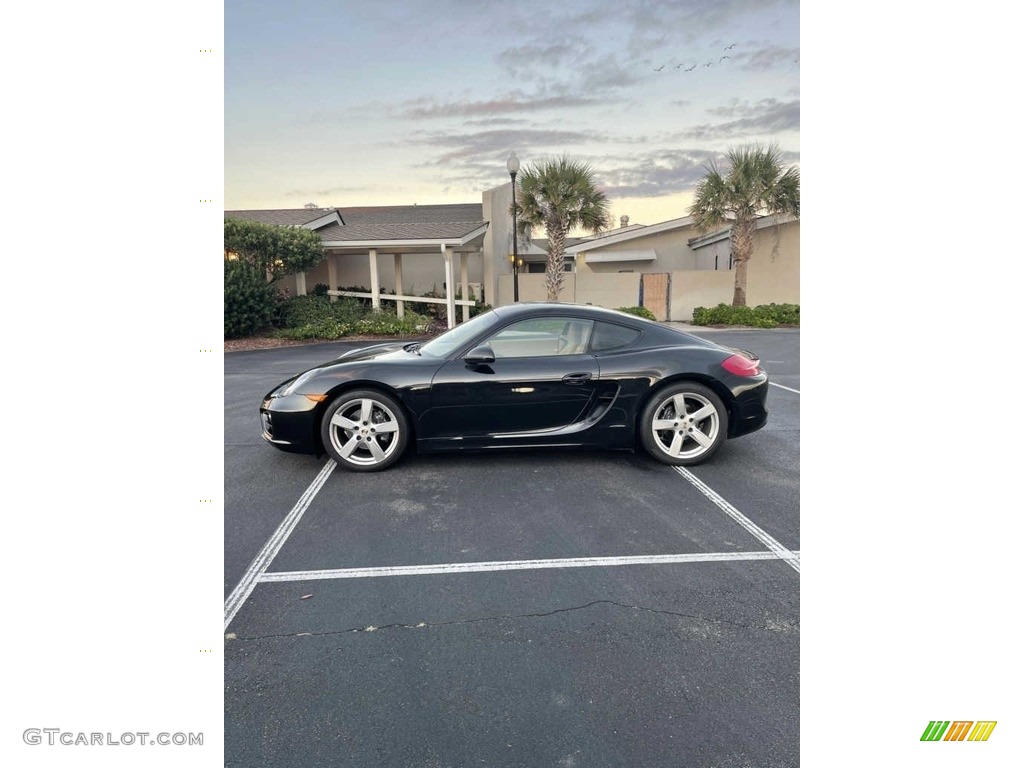 2014 Cayman  - Black / Luxor Beige photo #3