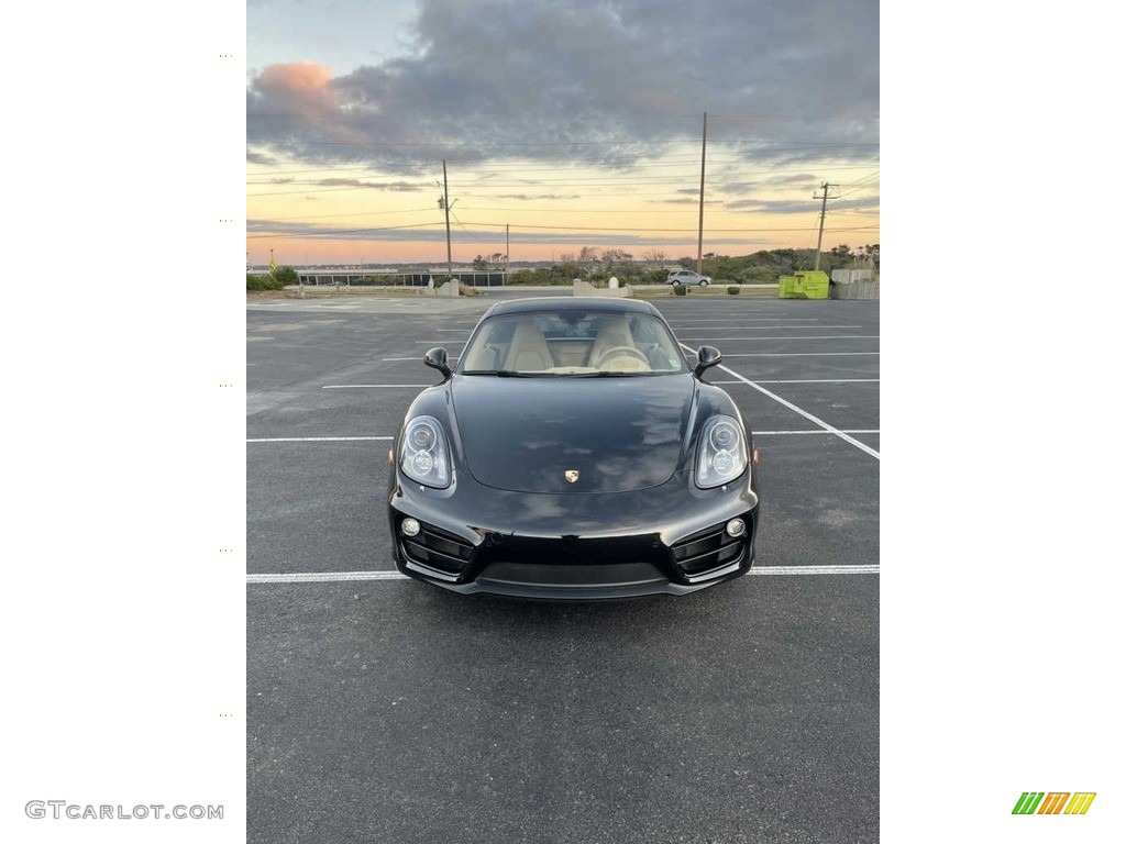 2014 Cayman  - Black / Luxor Beige photo #4