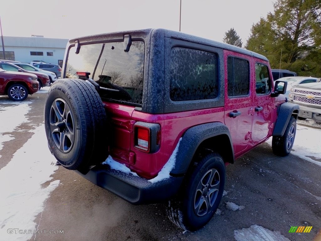 2022 Wrangler Unlimited Sport 4x4 - Limited Edition Tuscadero Pearl / Black photo #5