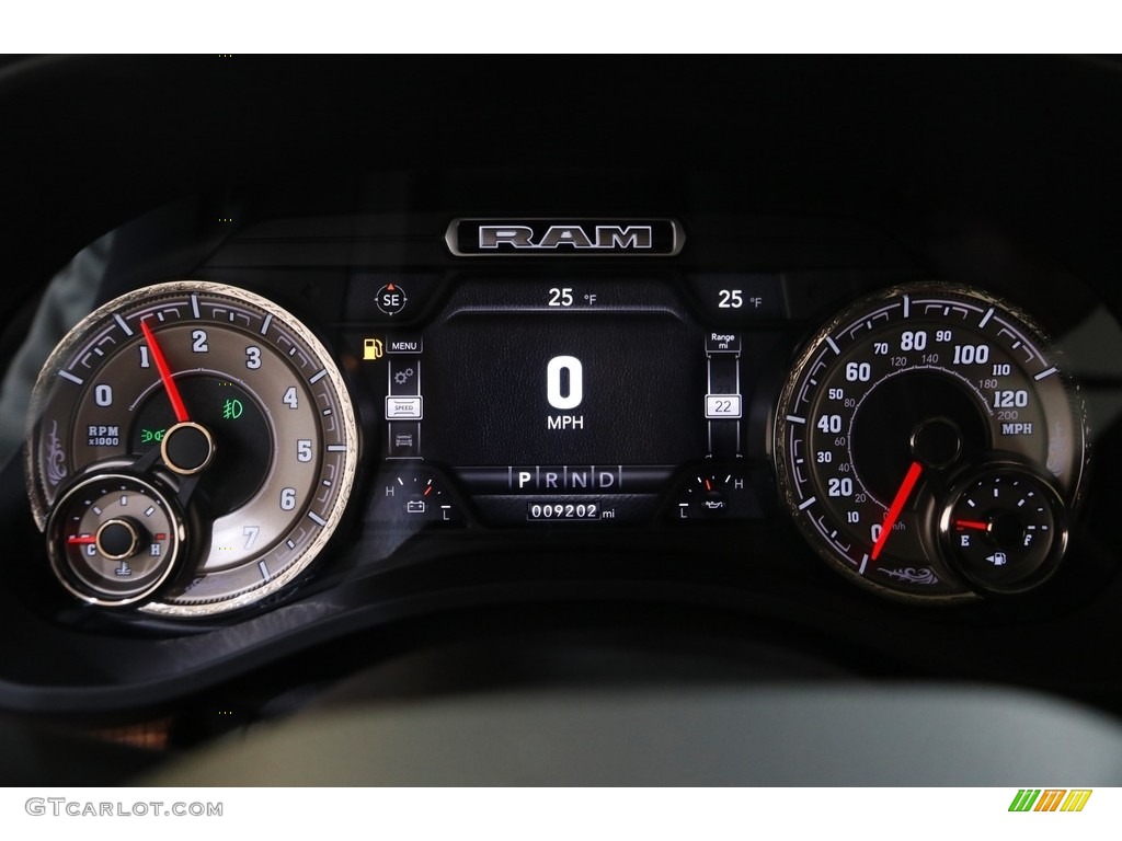 2021 Ram 1500 Long Horn Crew Cab 4x4 Gauges Photos