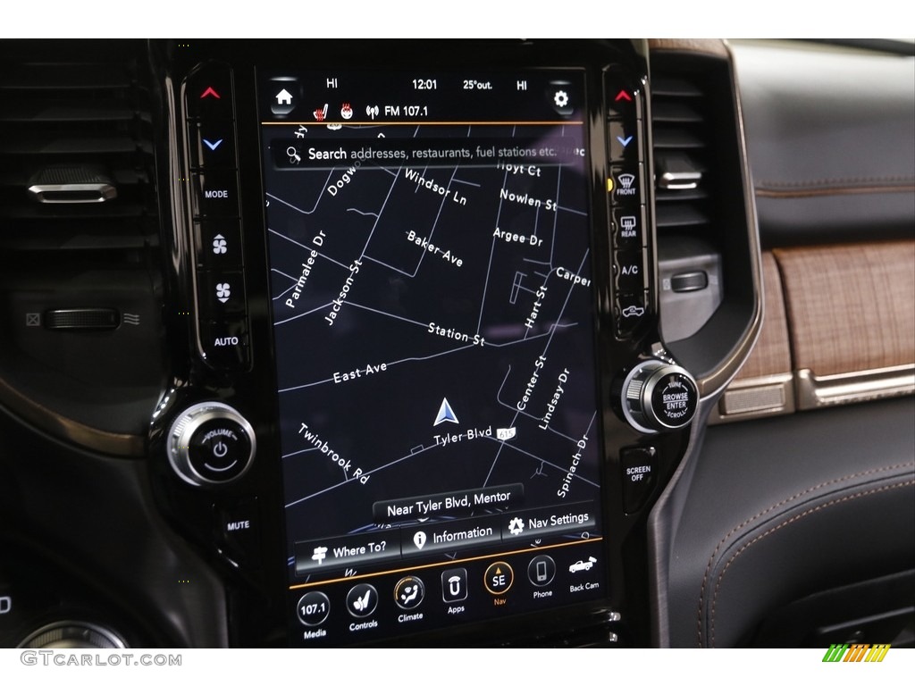 2021 Ram 1500 Long Horn Crew Cab 4x4 Navigation Photo #143649894
