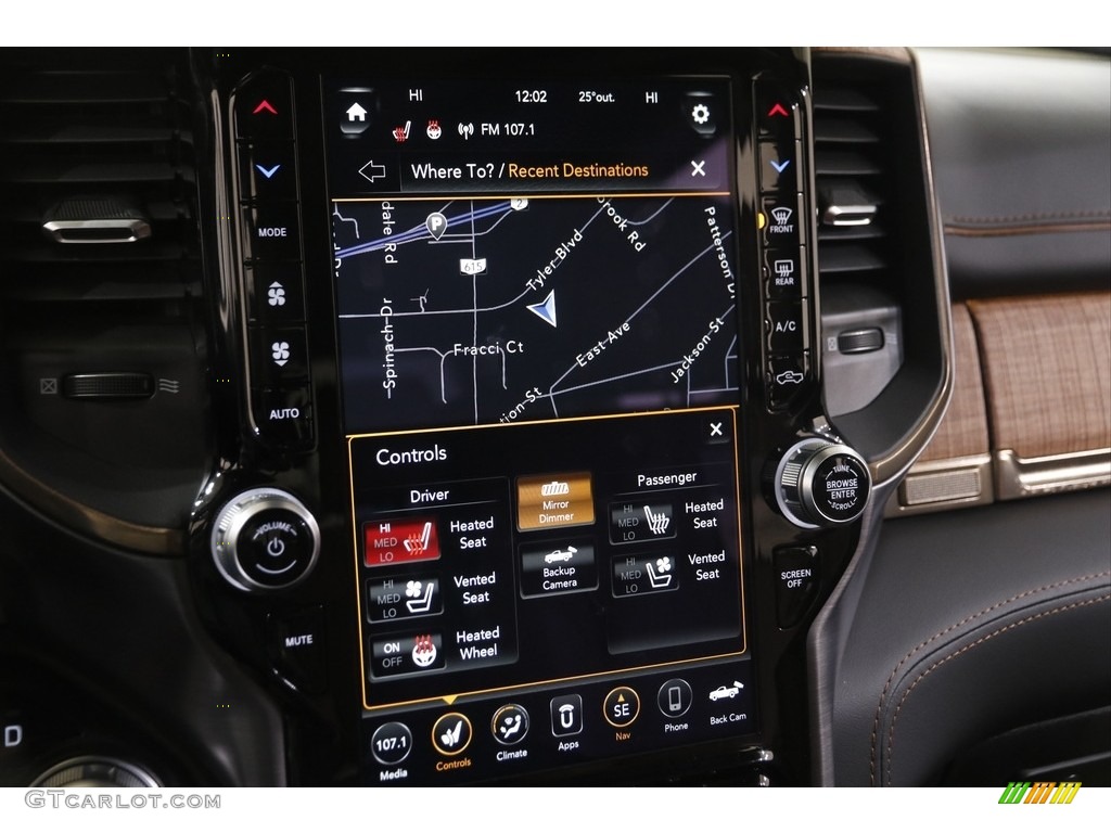 2021 Ram 1500 Long Horn Crew Cab 4x4 Navigation Photos