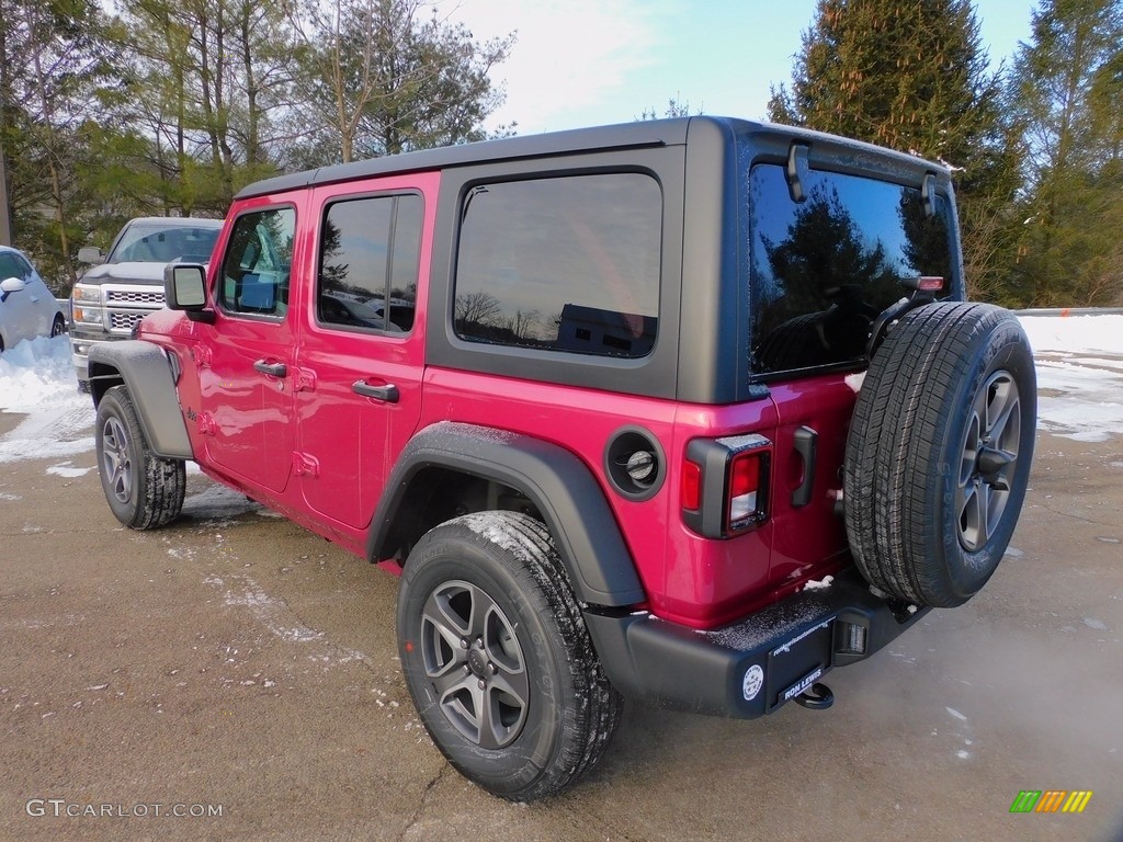 2022 Wrangler Unlimited Sport 4x4 - Limited Edition Tuscadero Pearl / Black photo #8