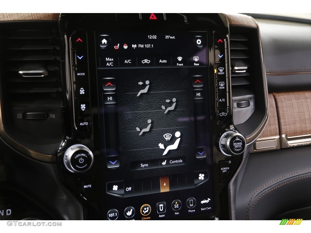 2021 Ram 1500 Long Horn Crew Cab 4x4 Controls Photos