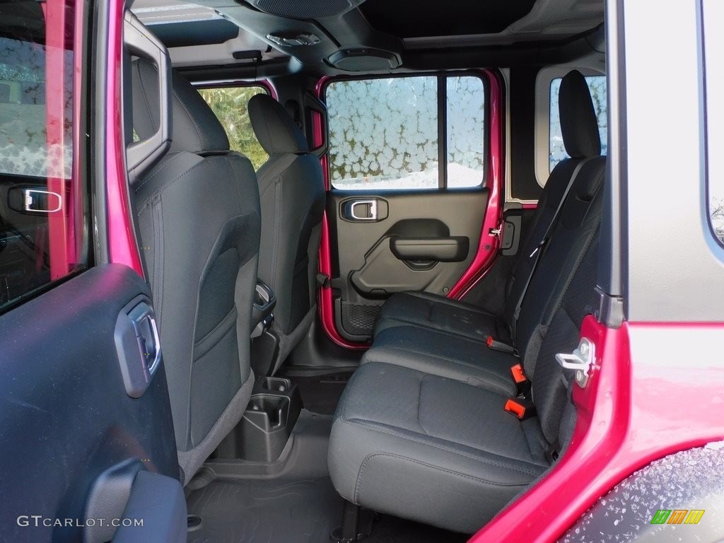 2022 Jeep Wrangler Unlimited Sport 4x4 Rear Seat Photo #143650035