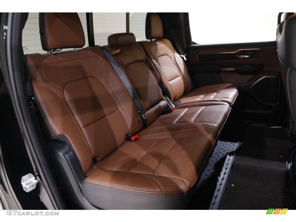 2021 Ram 1500 Long Horn Crew Cab 4x4 Rear Seat Photo #143650068