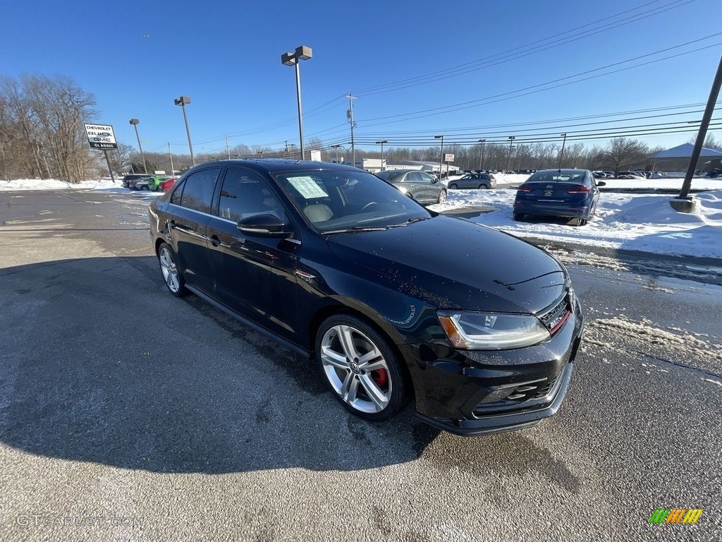 2017 Jetta GLI 2.0T - Deep Black Pearl / Titan Black photo #4