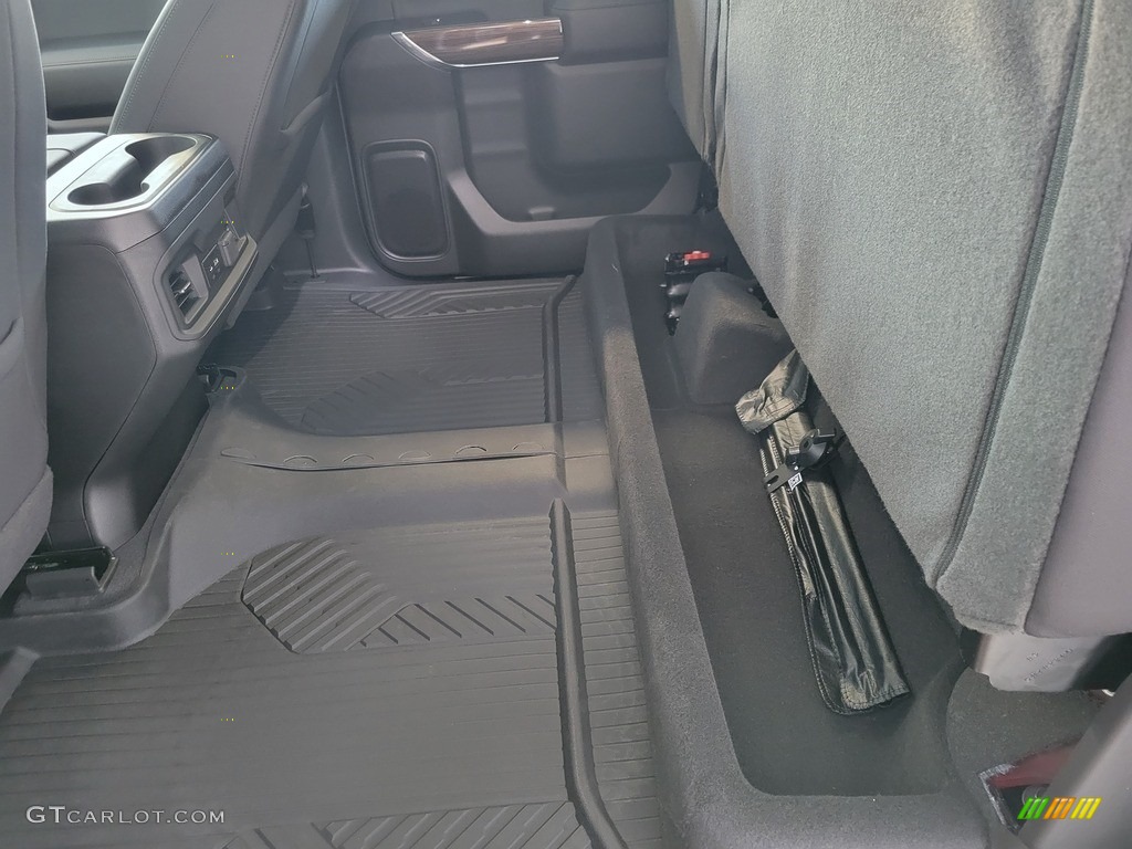 2022 Chevrolet Silverado 1500 Limited LT Trail Boss Crew Cab 4x4 Rear Seat Photo #143650254