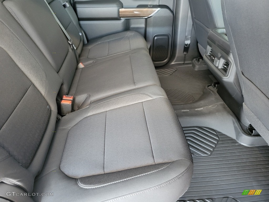 Jet Black Interior 2022 Chevrolet Silverado 1500 Limited LT Trail Boss Crew Cab 4x4 Photo #143650368