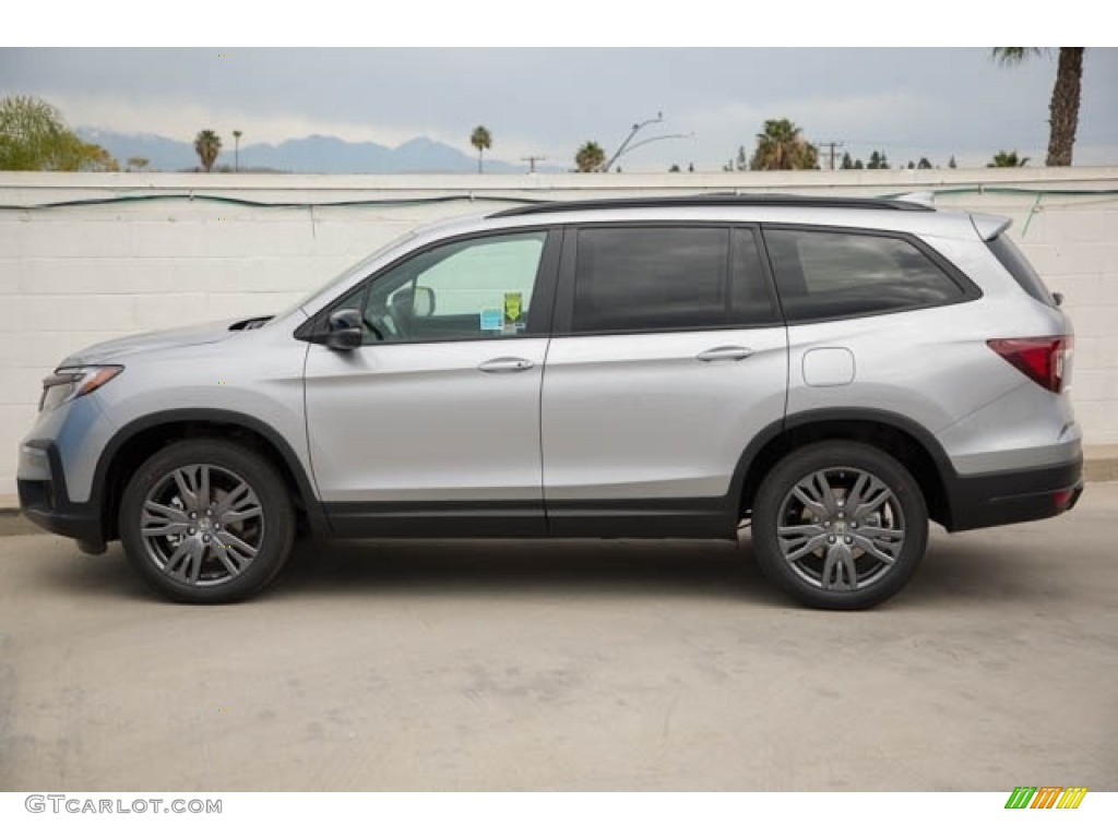 Lunar Silver Metallic 2022 Honda Pilot Sport AWD Exterior Photo #143651652
