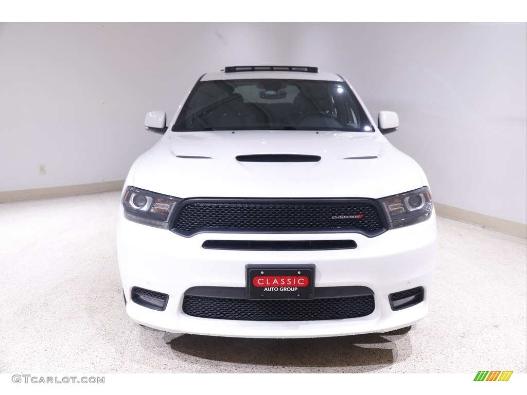 2018 Durango R/T AWD - Vice White Tri-Coat Pearl / Black photo #2